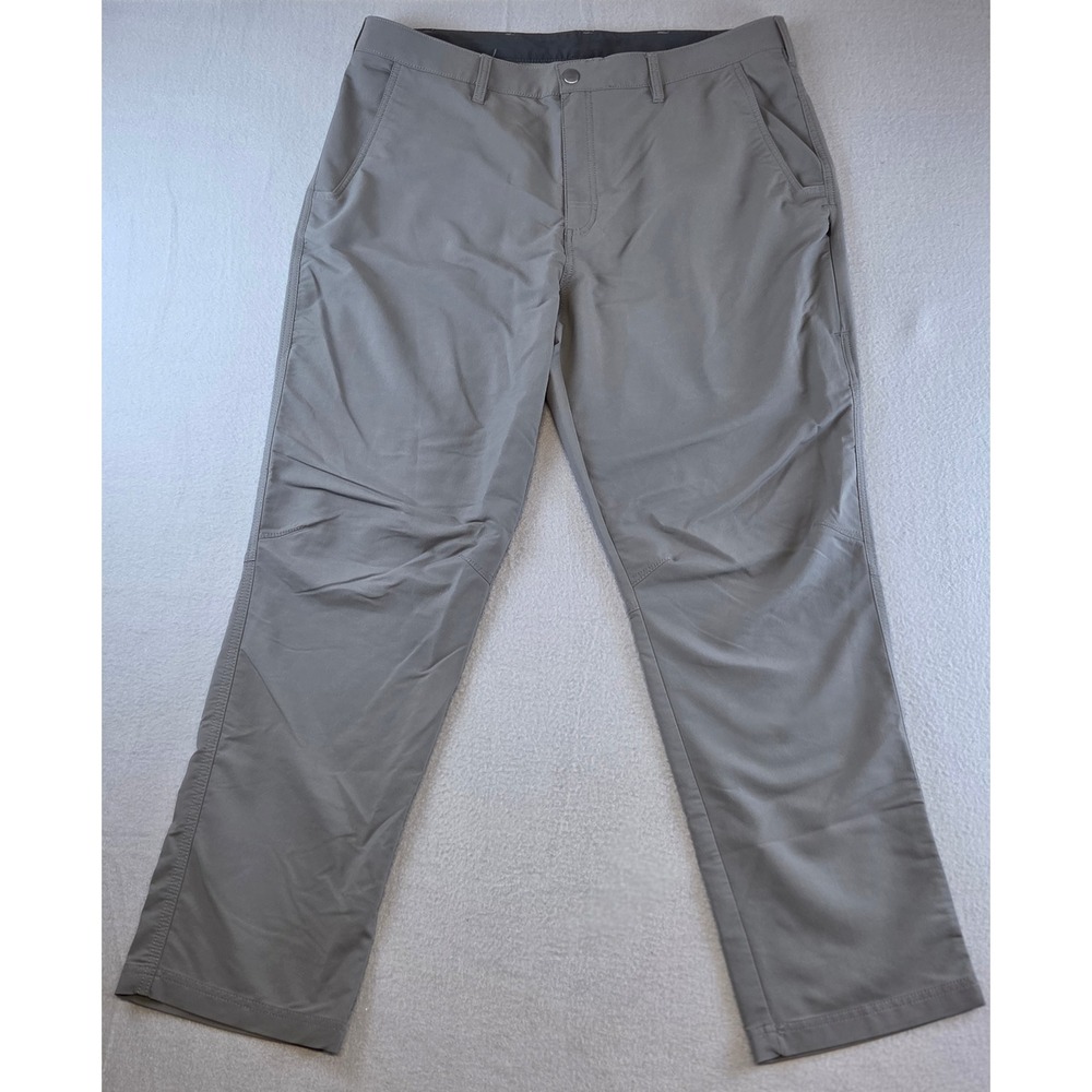 Alpine Design Modern Men's Hiking Pants 40x30 Gray Stretch Nylon Outdoor Trail